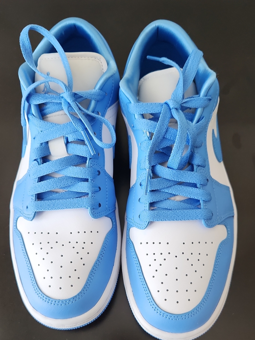 Jordan 1 Low "University Blue/White" Women's Shoe
